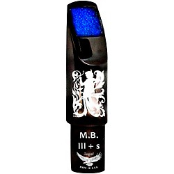 Sugal MB III + s Black Hematite Laser Enhanced Tenor Saxophone Mouthpiece 8* 190